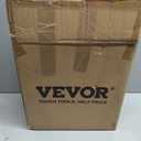 VEVOR Ingredient Storage Bin, 2 x 15L Dispenser Bin with 2 Measuring Cups, Attachable Casters and Airtight Lid, 2 Pcs/Set Dog Pet Food Storage Container, PP Material Kitchen Rice Cereal Flour Bin