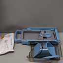 Safe Mandoline Slicer for Kitchen, Vegetable Chopper and Slicer, Potato Slicer Thickness Adjuster, French Fry Cutter, Veggie Onion Dicer Faster Kitchen Mandolin for Meal Prep (Blue)