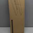 BAYKA Floating Shelves for Wall, 22.5" Wall Mounted Rustic Wood Shelves for Bathroom, Bedroom, Living Room, Kitchen, Office, Hanging Shelf for Books/Storage/Room Decor Capacity (Black, Set of 2)