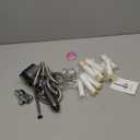 Filtered Shower Head with Handheld - High Pressure 3 Spray Modes Showerhead with Filters, 12 Replaceable Water Softener Filters for Hard Water | Ion Shower Drops Head with 75" Anti-Burst Hose (Gray)