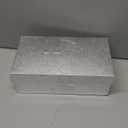 PIZZ ANNU Women's Square Open Toe Heels Sandals Low Block Chunky Heeled Sandal Slip on Mules Comfortable Casual Dress Pumps Shoes, 10