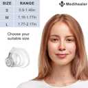 Medihealer 2 Packs Replacement Cushion for Wisp, Nasal Replacement Cushion for Wisp Fabric and Silicone Frame,Not Fit Dreamwisp,Great Value Supplies (M)