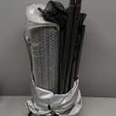 Folding Camping Table, Outdoor Roll-up Table Height Adjustable & Portable Metal Camp Grill Table for Picnic, BBQ, Party, Backyard, Beach, Mesh Storage and Carry Bag (Ash Black, 47.24'' X-Large)