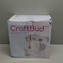 Mini Sewing Machine for Beginners, 122-Piece Portable Sewing Machine, Dual Speed Small Sewing Machine, Adults and Kids Sewing Machine, Travel Beginner Sewing Machines with Sewing Kit and Book, Blue (Premium Set, White)