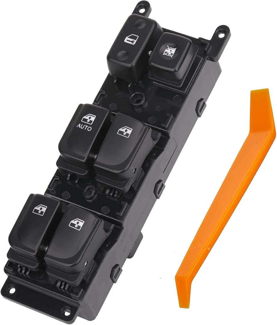 Front Left Driver Side Master Power Window Control Switch Button with Door Lock Switch Compatible with Hyundai Sonata 2006-2008 L4 V6 2.4L 3.3L Replaces# 935703K010 935703K010QS 1S9314