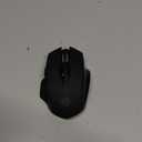 INPHIC Bluetooth Mouse for Laptop, Upgraded Visible Battery, 2400 DPI, Silent Ergonomic Computer Mouse Wireless, Mac, PC etc. (Black)