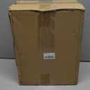 Yatmung Wicker Trash Can Small Bathroom Trash Can with Lid - Boho Waste Basket for Bedroom, Living Room, Office - Natural Water Hyacinth - Narrow Garbage Can with Removable Liner