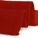 Gee Di Moda Rectangle Tablecloth - 60 x 84 Inch Burnt Orange, Polyester, Rectangular, Heavy Duty, Washable, Wrinkle Resistant, Ideal for 5 Ft Buffet Table, Holiday Party, Dinner, Wedding & Baby Shower