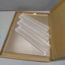 newnewshow 8.5x11 Acrylic Sign Holder 3 Pack Vertical Double-Sided Display (Optional 8.5x11 8.5x5.5 5x7 Horizontal and Vertical)