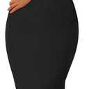 MEROKEETY Women's 2026 Off Shoulder Bodycon Midi Dress Summer Spring Formal Elegant Knit Sweater Dresses (L)