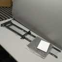 Poster Stand Heavy Duty Poster Board Stand, Double-Sided Poster Sign Stand Up to 83 inches, Adjustable Poster Holder for Outdoor Display, 1PACK, Black