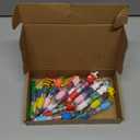 CZWZ 20Pcs Mini Multicolor Pens in One 4-in-1 Cute Pens Bulk for Kids, Fun Kawaii Ballpoint Pens for Birthdays and Children's Party Favors Gifts Teacher School Supplies