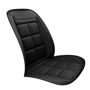 Universal Heated Seat Cover for Winter, Black