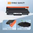 TN760 Toner for Brother Printer TN730: Compatible for Brother TN 760 730 HL-L2395DW MFC-L2750DW TN-730/TN-760 TN-760 TN-730 MFC-L2710DW DCP-L2550DW HL-L2350DW HL-L2370DW HL-L2390DW Black Cartridge