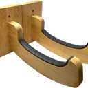 Bamboo Surfboard Wall Mount | Wooden Surfboard Rack Display | Horizontal Indoor Wood Racks | Also a Skateboard, Snowboard, Skimboard, Wakeboard & Longboard Hanger, Holder or Hooks | Board Accessories