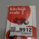 Mik-Nana Food Scale, 22lb Digital Kitchen Scale Weight Grams and Ounces for Baking Cooking Coffee Package Postage, 6 Units with Tare Function, LCD Display, Easy Clean Stainless Steel