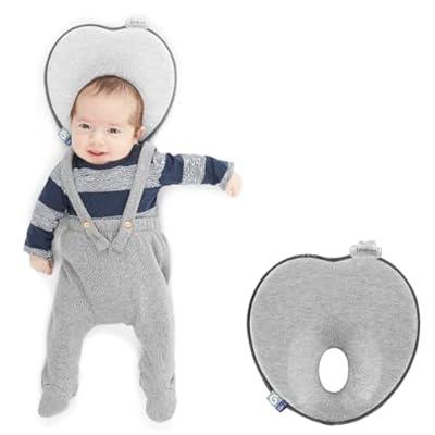 Babymoov Lovenest Original Baby Headrest, Oeko-Tex Certified, Soft & Supportive, Made in Europe, Smokey, A050227_US