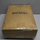 MATBEBY King Size Mattress Pad - Cooling Breathable Mattress Topper, Quilted Fitted Mattress Protector, Pillow Top Mattress Cover with 8-21" Deep Pocket, Soft, Machine Washable, White, 78x80 Inches