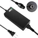 EVAPLUS 42V 3-Prong Fast Charger (0.31-Inch Connector) for 36V Lithium Batteries - Compatible with Pocket Mod, Sports Mod, Electric Scooters