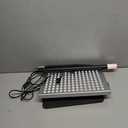 SAVILER Red Light Therapy for Face & Body, 160 Dual-Wavelength LEDs Red Light Lamp Panel with Stand, 660nm 850nm Near Infrared Redlight Therapy Device for Home Skin Muscle (Silver)