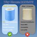 Humidifier Filter Replacement Compatible with Canopy Bedside and Nursery Humidifiers, Wood Pulp & Paper Filter, 4 Pack (Blue)