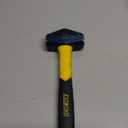 ESTWING Sure Strike Drilling/Crack Hammer - 2-Pound Sledge with Fiberglass Handle & No-Slip Cushion Grip - MRF2LB
