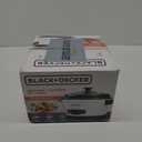 BLACK+DECKER 6-Cup Rice Cooker, RC506, 3-cup Uncooked Rice, Steaming Basket, Removable Non-Stick Bowl, One Touch