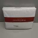 Mellanni Full Sheets Set - 4 PC Iconic Collection Bedding - Hotel Luxury, Extra Soft, Cooling Bed Sheets - Wrinkle, Fade, Stain Resistant (Full, White)