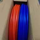 PEX Pipe 1/2 Inch 100ft 2 Rolls PEX Tubing EVOH Pex-B Pipe Non Oxygen Barrier Durable Leakage-Proof Flexible for Residential Water Lines in Homes pex Radiant Heat Tubing(Red+Blue)