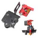 Ender 3 Direct Drive Upgrade Kit Aluminum Alloy Plate with Dual Gear Extruder Kit Easy Print TPU Flexible Filament for Ender 3 V2/Ender 3 Pro/Ender 3/CR-10 (Aluminum Plate+Dual Extruder Kit)