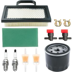 YTH2348 Air Filter Oil Filter Tune Up Kit for Husqvarna YTH22V46 YTH23V48 YTH2148 YTH2448T YTH2454T YTH2148B YTH2148C Lawn Tractor