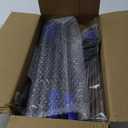 Adjustable Metal Leaf Rake Long Handle, Garden Rakes for Lawns Heavy Duty Leaves with Expandable Head 8-17", Yard Women Kids Rake for Gardening RV Camping