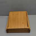 Shoe Rack, Bamboo Foldable Shoes Organizer Free Standing Shelf for Entryway, Closet, Bedroom, Hallway, | Natural | Functional | Multifunctional Shoe Rack (Wood Color) 4 Layers