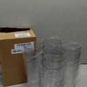 US Acrylic Cafe Plastic Reusable Tumblers (Set of 12) 32-Ounce Iced-Tea Cups Clear | Value Set of Restaurant Style Drinking Glasses, Stackable, BPA-Free, Made in the USA | Top-Rack Dishwasher Safe