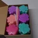 Sratte 12 Pieces 10 oz Dog Paw Cups for Kids with Straw and Lid Dog Theme Birthday Party Favors Plastic Puppy Paw Print Drinking Cups for Pet Theme Party Supplies Decorations