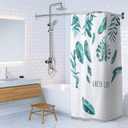 PrettyHome L Shapaed Bathroom Bathtub Corner Shower Curtain Rod Large Space 28"x68",Chrome Finished