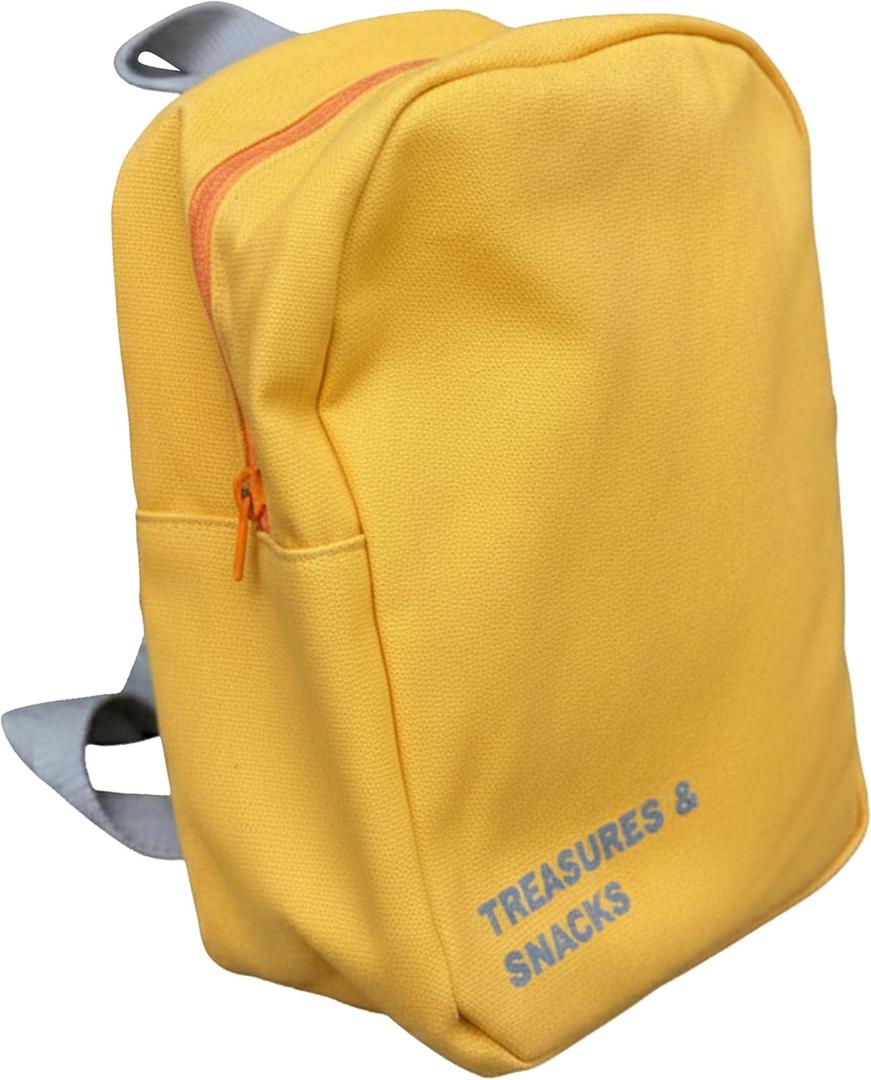 Hip Baby Wrap - Toddler Backpack for Boys & Girls, Ideal Daycare & Preschool Bag, Comfortable Kids Bookbag, Wipeable Fabric & Large YKK Zipper, Toddler Book Bag For 2-4 Year Old Boy & Girl - Yellow