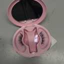 WOSADO×Disney Soft Magnetic Eyelashes Kit with Applicator, No.18 Velvet Black Reusable Glue-free Wispy Magnetic Lashes, Cruelty-free False Lashes, Waterproof, Lightweight, Suit for Heavy Makeup