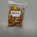 PH PandaHall 40pcs Mini Candle Cup Candlestick Holder Cups Aluminum Candle Inserts Golden Candles Containers Drip Protectors Catchers for Candles Making Wax Dripping Party Christmas Decor, 0.79 Inch