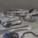 20 Pcs Carbon Fiber Interior Decor Cover, Gear Shift Panel Air Vent Cover Side Door Panel Strip Cover Trim Compatible with Honda Accord 10th Gen 2018-2022