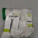 No Nonsense Women's Soft & Breathable Cushioned No Show Liner with Ventilation (9-12, White-9 Pair Pack)