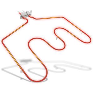 WB44T10018 Range Oven Bake Element Compatible with GE JD900BK1BB JD900CK1CC JDP39DN2BB, WB44T10025 Bake Element 240V 3410W Replace AP2031003 876014 AH249293 EA249293 PS249293