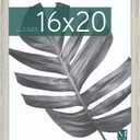 MCS Studio Gallery 16x20 Poster Frame Gray Woodgrain Engineered Wood, Vertical & Horizontal Wall Hanging Large Picture Frame for Photos, Posters & Art Prints (1-Pack)