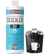 IMPRESA Descaler (1 Pack, 2 Uses Per Bottle) - Made in the USA - Universal Descaling Solution for Keurig, Nespresso, Delonghi and All Single Use Coffee and Espresso Machines (8 Fl Oz (Pack of 1))