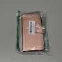 Njjex Compatible with iPhone 13 Pro Max Case/iPhone 13 Pro Max Wallet Case 6.7" 2021, [9 Card Slots] PU Leather Card Holder Folio Flip [Detachable] Kickstand Magnetic Phone Cover & Lanyard [Rose Gold]