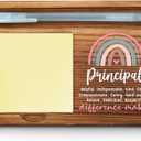 Principal Sticky Note Holder, Principal Office Decor, Principal Gifts, Principal Thank You Appreciation Gifts for Women Self-Stick Note Pad Holders WPP15