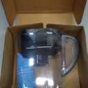 Brita Small 6 Cup Water Filter Pitcher, 1 BritaPlus Filter, Metro, Black