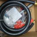 Fill-Rite FR610HA 115V 15 GPM Fuel Transfer Pump w/Discharge Hose & Automatic Nozzle (Red) | Gasoline, Diesel, Kerosene, Ethanol & Methanol Blends & Biodiesel
