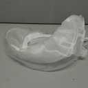 SAFERIN Women's Organza Church Kentucky Derby Fascinator Bridal Tea Party Wedding Hat (White)
