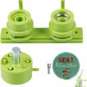 Happizza 1 inch/25mm Button Maker Mold, Interchangeable Die, Compatible with Slide Rail Button Maker Machine, 1 Piece